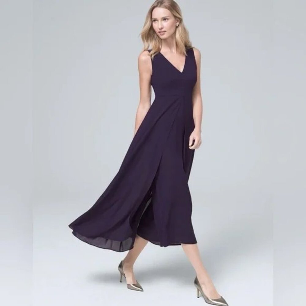 WHBM purple jumpsuit